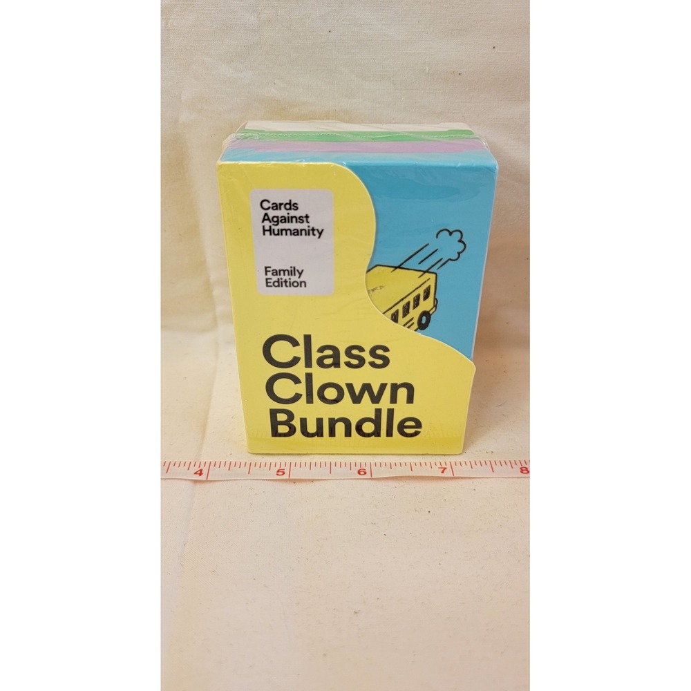 Cards Against Humanity Family Edition Class Clown Bundle 120 Cards CAH23006D NEW